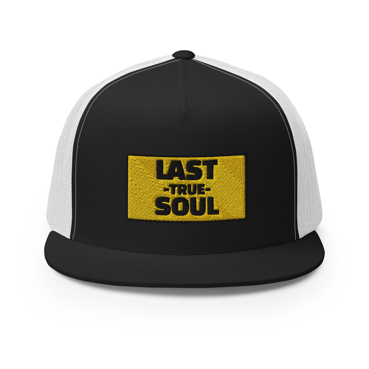Embroidered Nametag Trucker Cap by LastTrueSouL