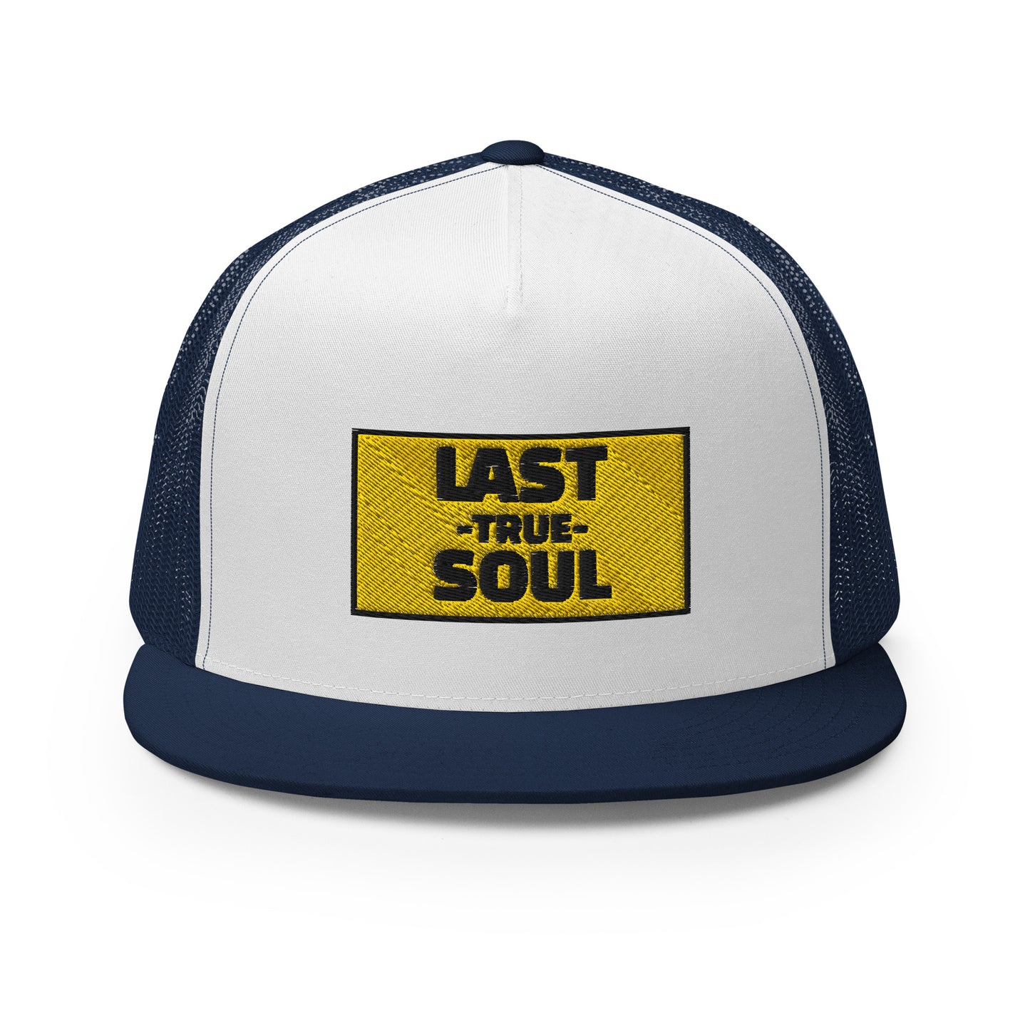 Embroidered Nametag Trucker Cap by LastTrueSouL